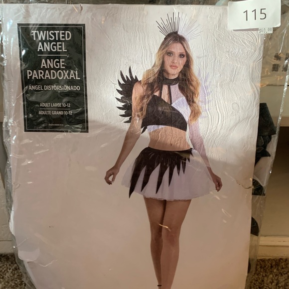 Twisted Angel Adult Costume - Black and White NWT’s - Picture 1 of 4